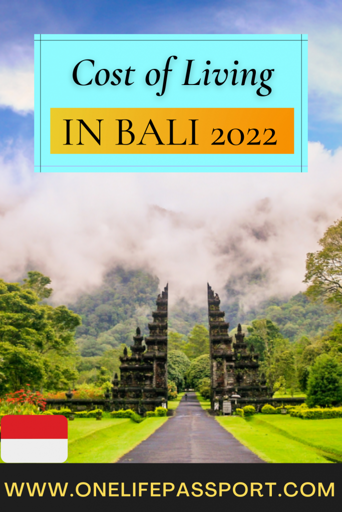 Cost Of Living In Bali Indonesia