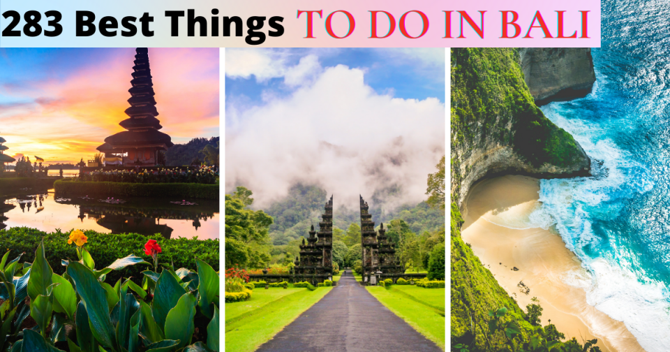 283 BEST Things To Do In BALI Indonesia [2024]