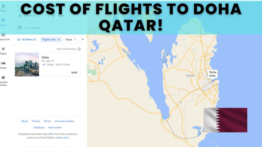 Cost of Flights to Doha Qatar