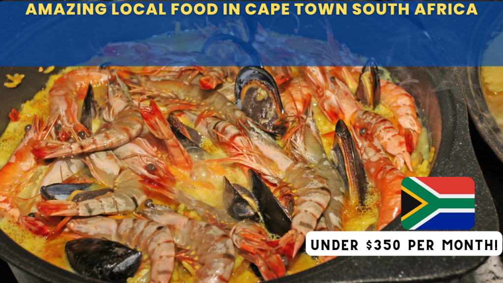 Cost of food in cape town south africa