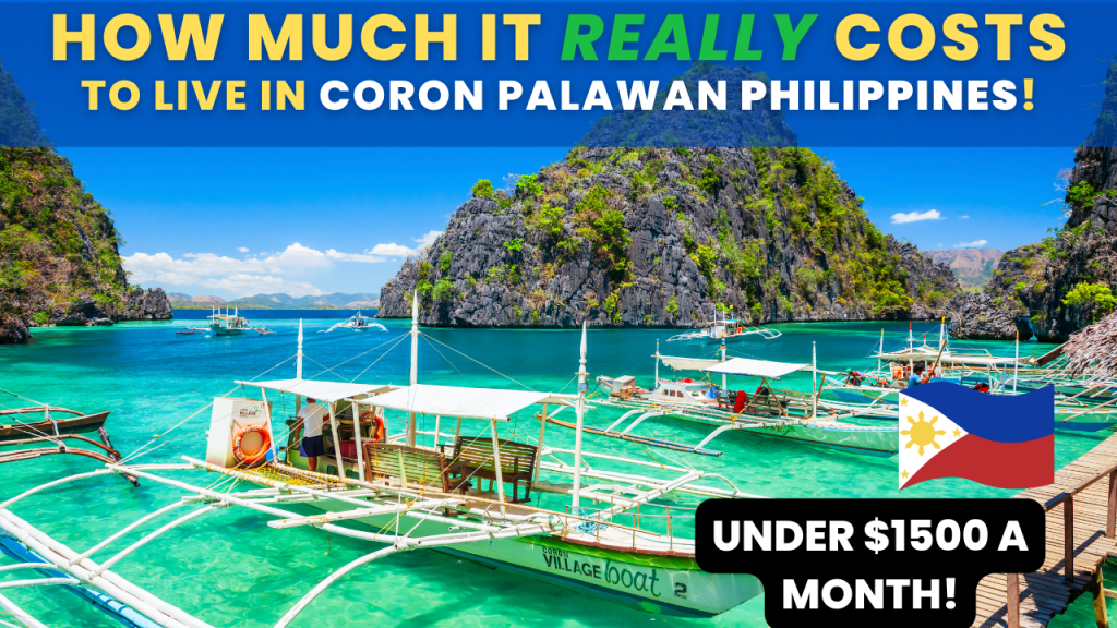Cost of living in Coron Palawan Philippines
