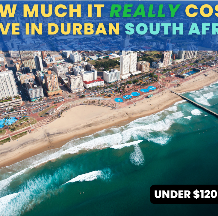 Cost of living in Durban South Africa