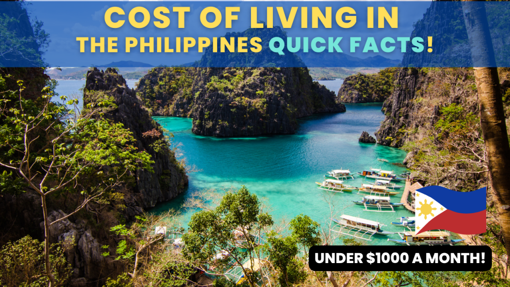 Cost of living in the Philippines quick facts