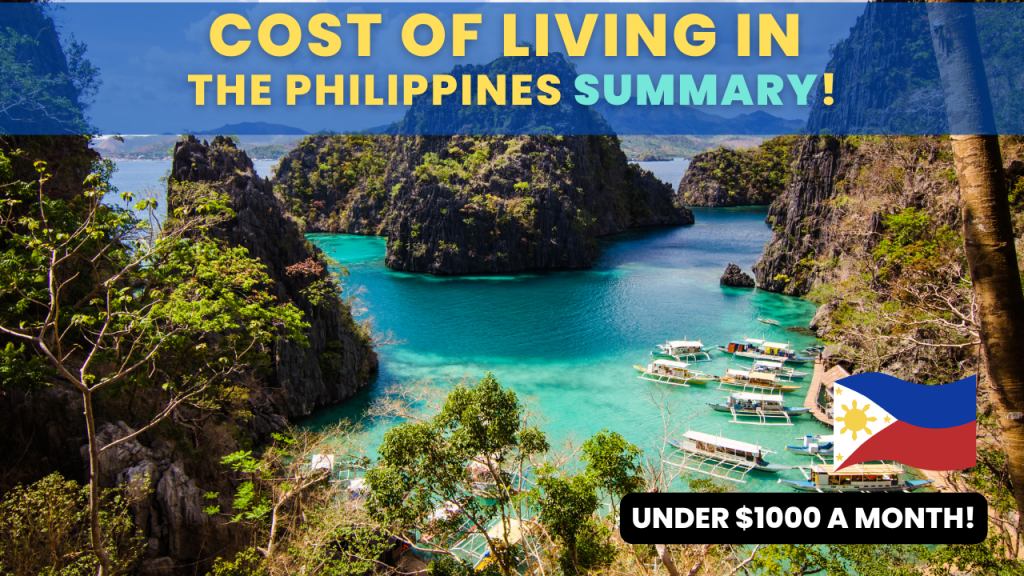 Cost of living in the Philippines Summary