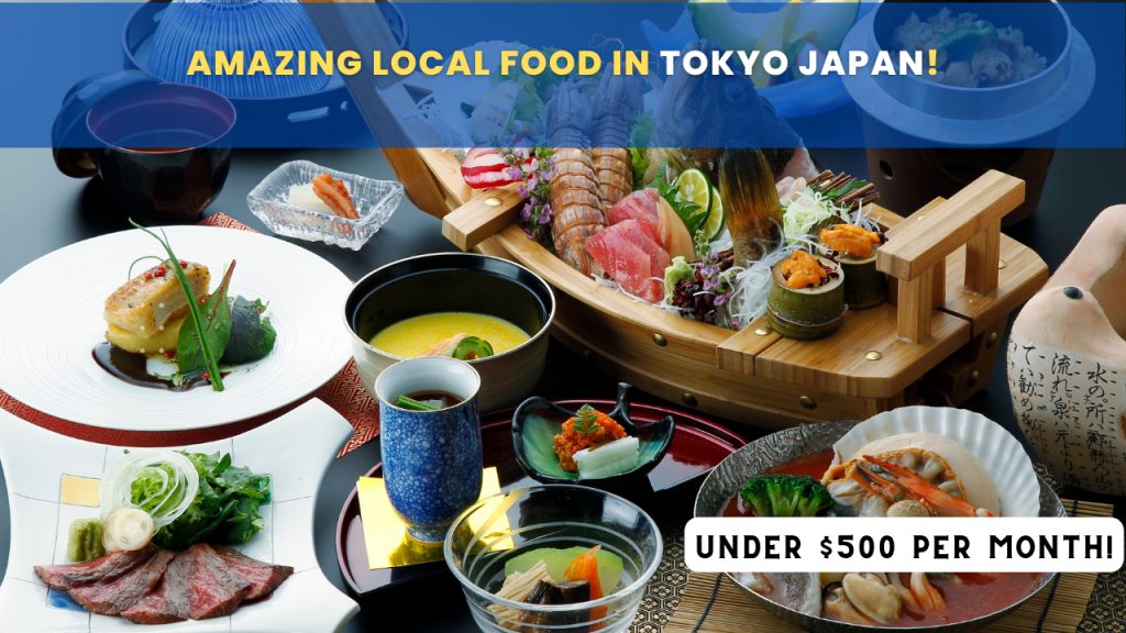 cost of food in Tokyo Japan