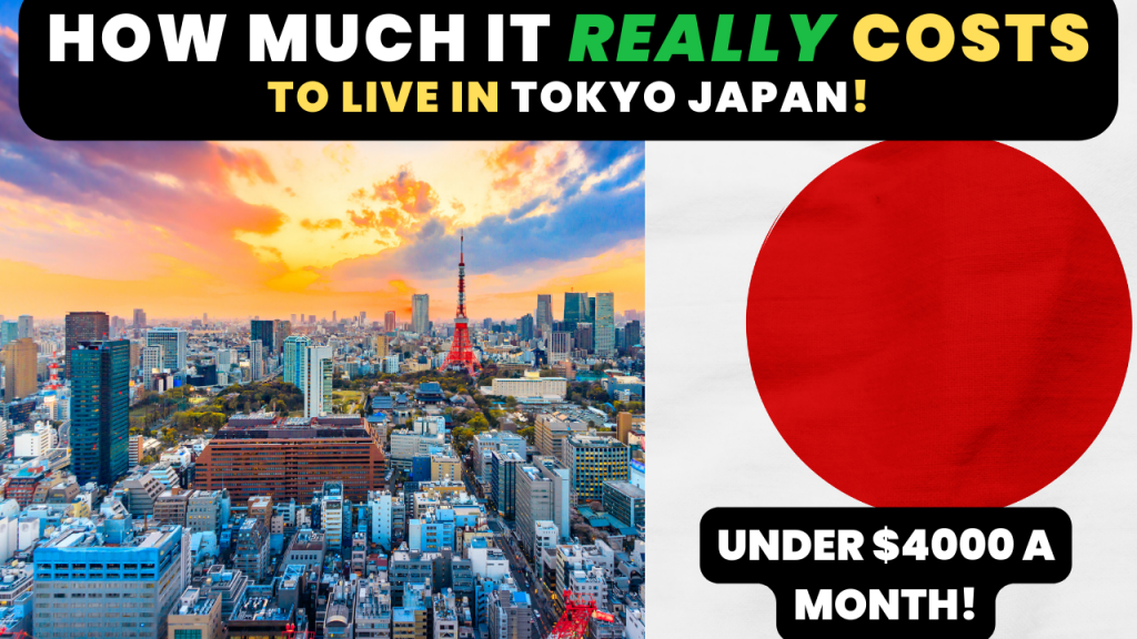 Cost of living in Tokyo Japan