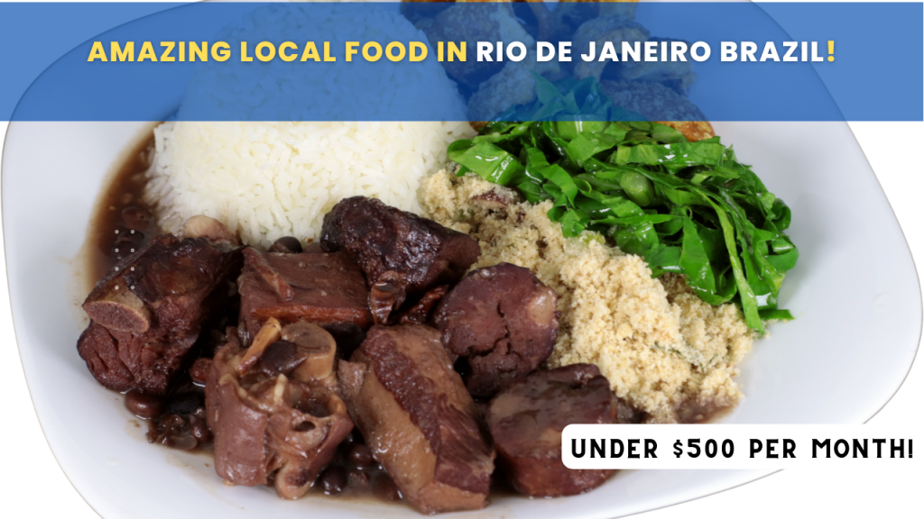 Cost of food in Rio De Janeiro Brazil