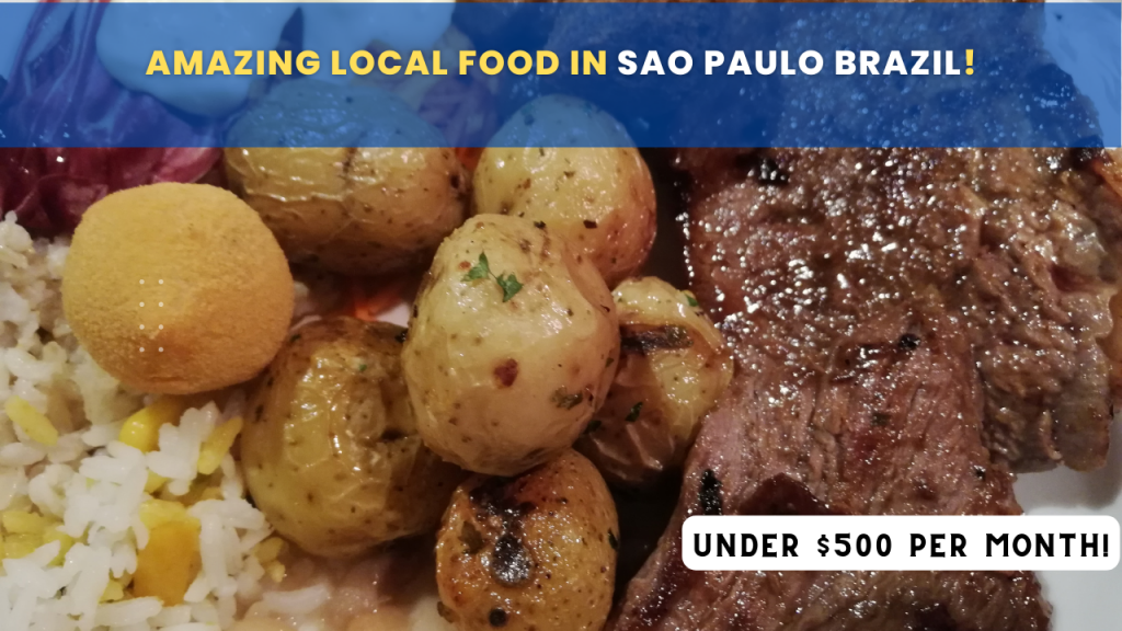 cost of food in Sao Paulo Brazil
