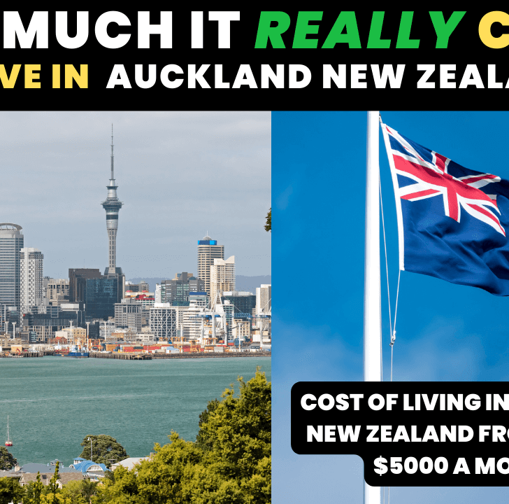 Cost of living in Auckland New Zealand