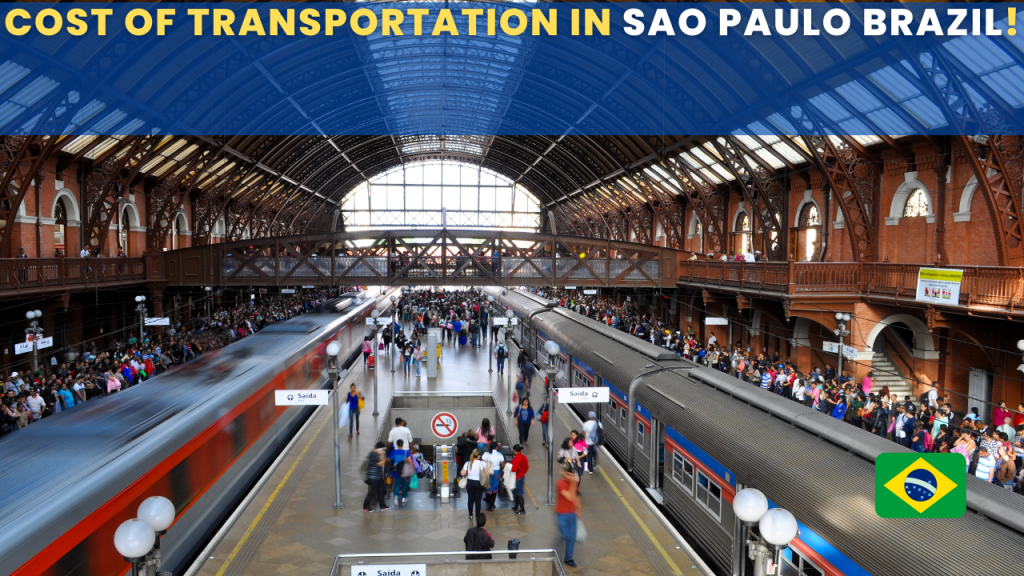 cost of transportation in Sao Paulo Brazil
