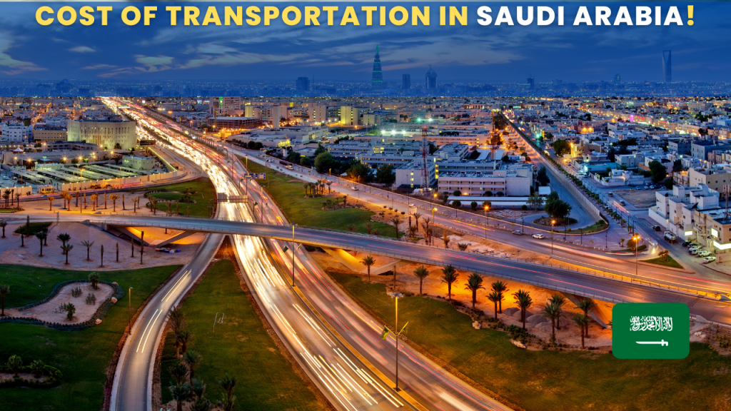 cost of transportation in Saudi Arabia