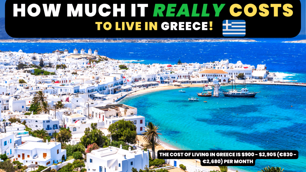 Cost Of Living In Greece