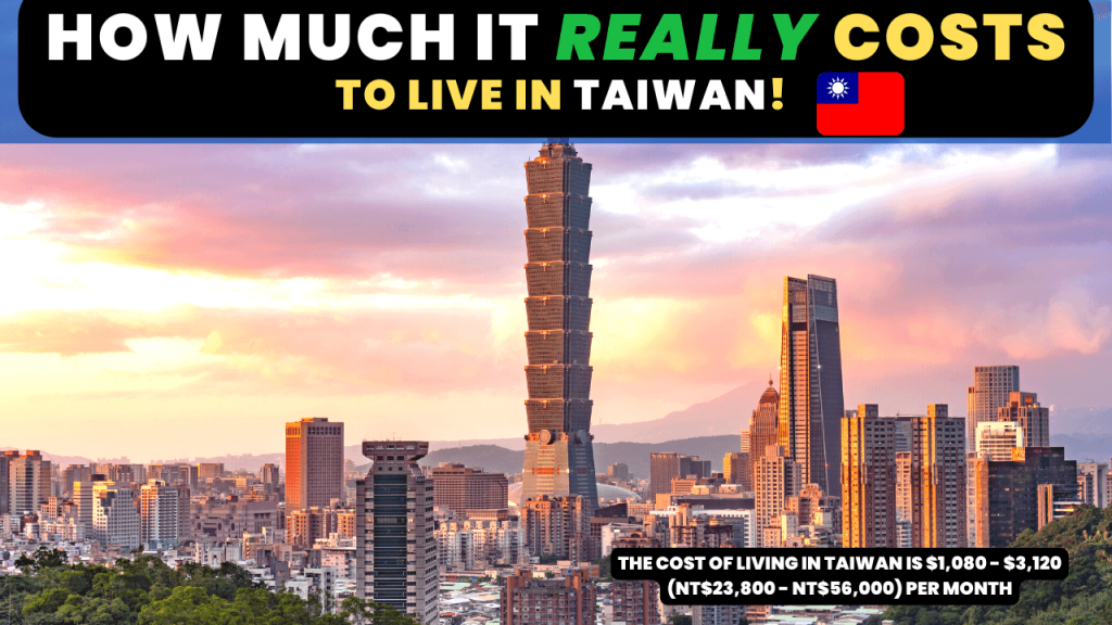 Cost of Living In Taiwan