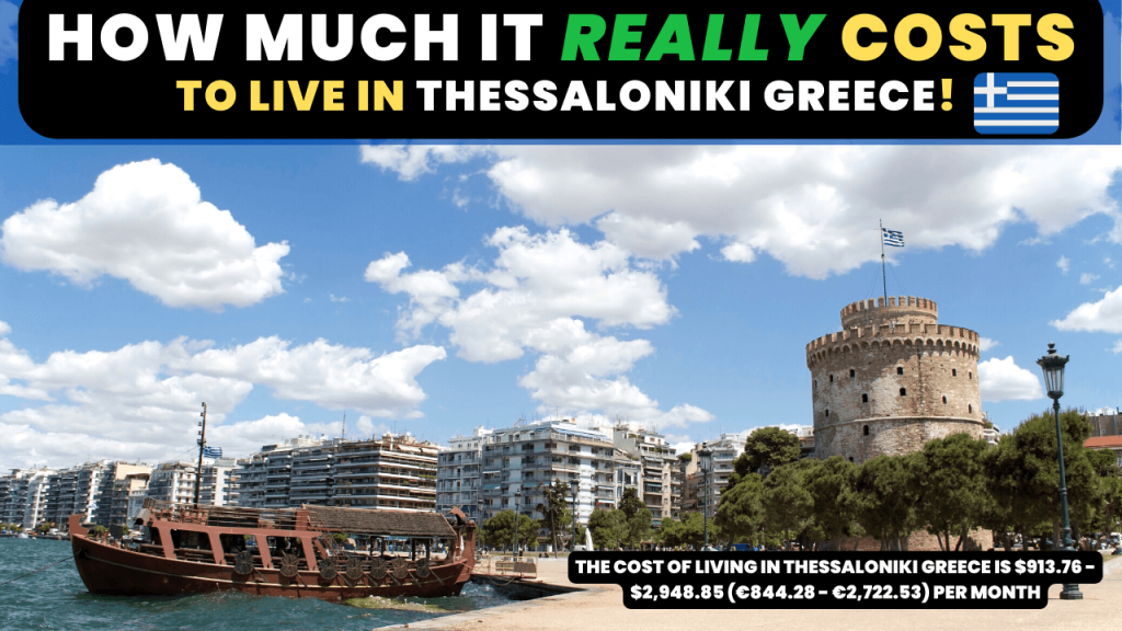 Cost of living in Thessaloniki Greece