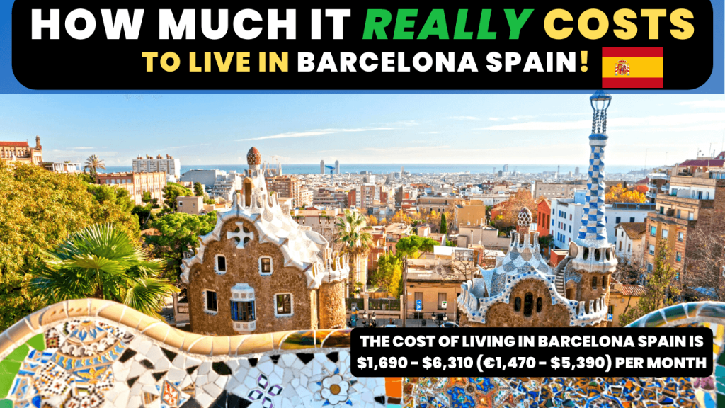 Cost of Living in Barcelona Spain 1