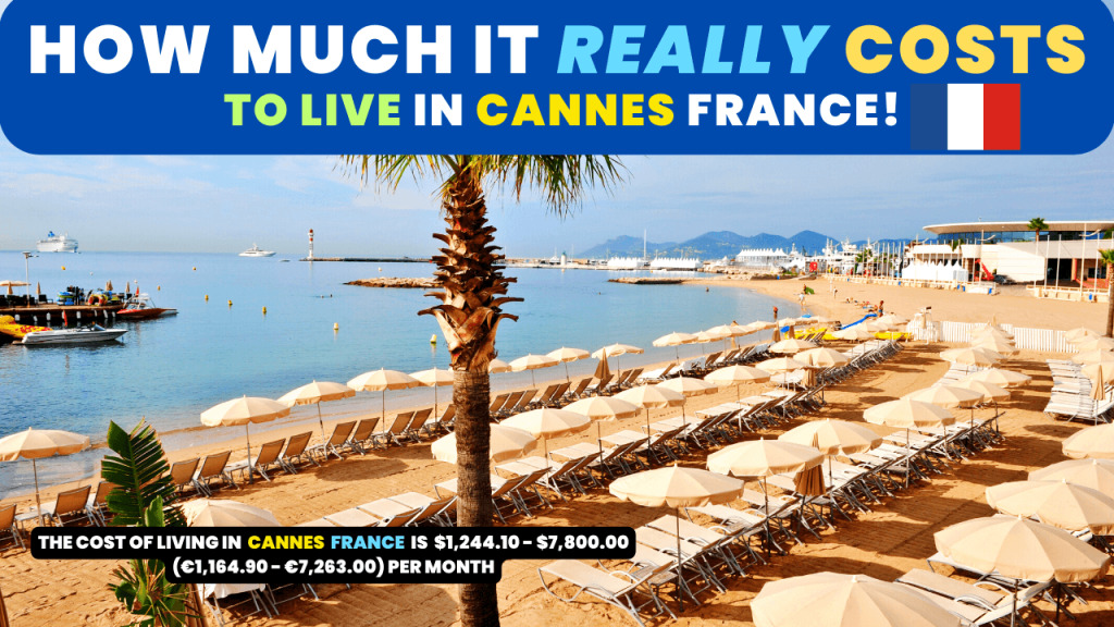 Cost of living in Cannes France