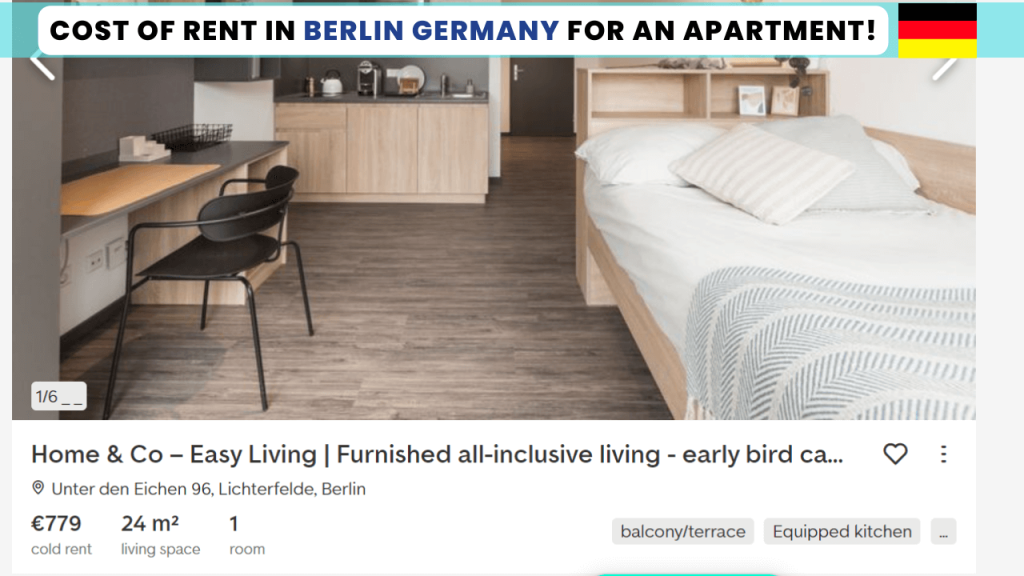 Cost of rent and housing in Berlin Germany