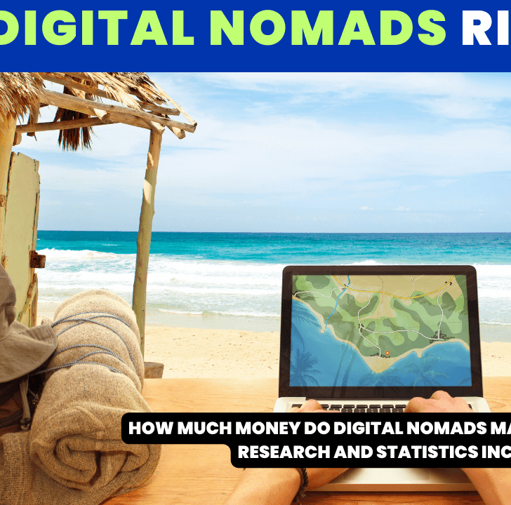 Are Digital Nomads Rich and how much digital nomads make