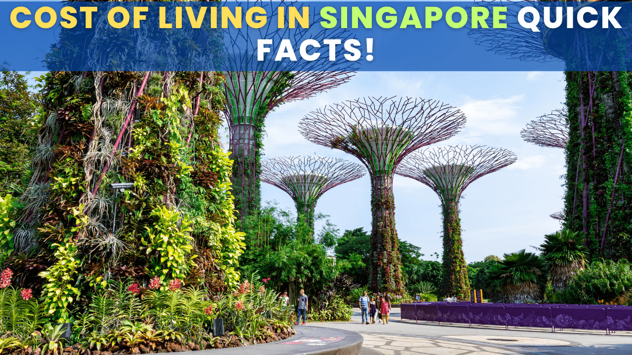 Cost of Living in Singapore Quick facts, Statistics, Data