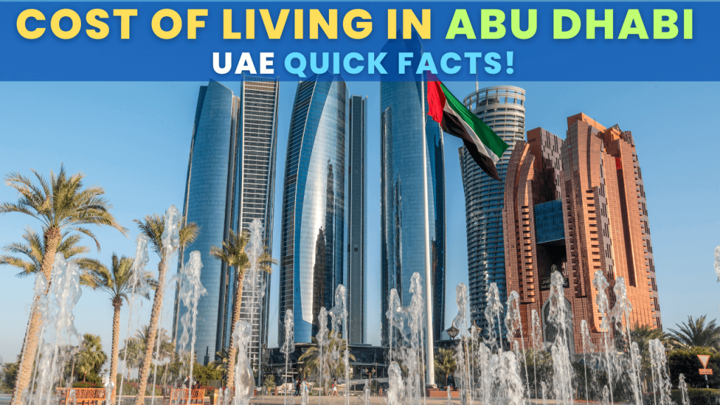 Cost of living in Abu Dhabi United Arab Emirates Quick Facts, Statistics, Data