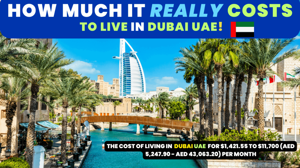 Cost Of Living in Dubai UAE