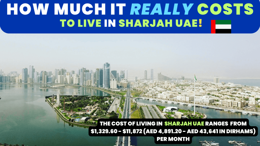 Cost Of Living In Sharjah United Arab Emirates (UAE)