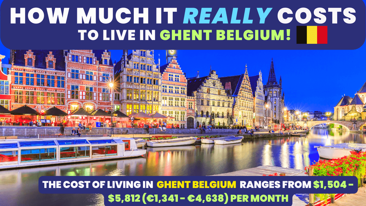 Cost of Living in Ghent Belgium