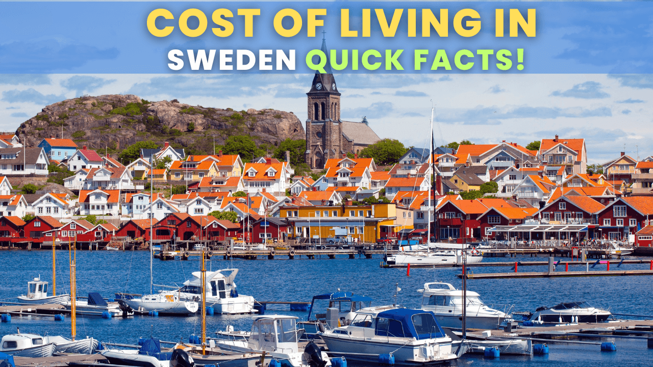 Cost of Living in Sweden Quick Facts, Statistics, Data