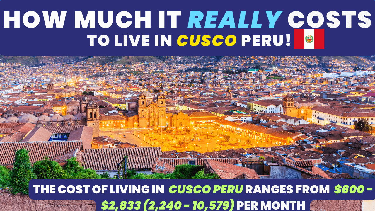 Cost of Living in Cusco Peru