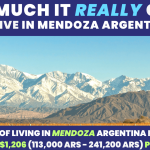 cost of living in Mendoza Argentina