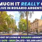 cost of living in Rosario Argentina